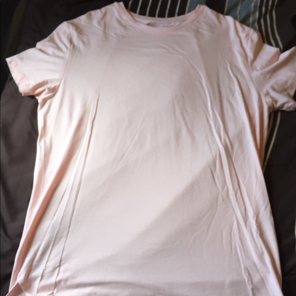Alphalete fit stretchy t shirt fish tail large men